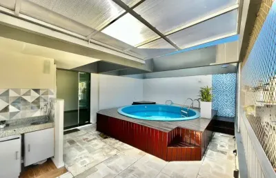 Cobertura duplex em botafogo – 157m², 2 quartos, piscina e vista para o cristo