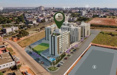 Residencial portal do parque guará ii. coberturas e gardens. pronto e na planta. em uma das quadras mais promissoras do guará.