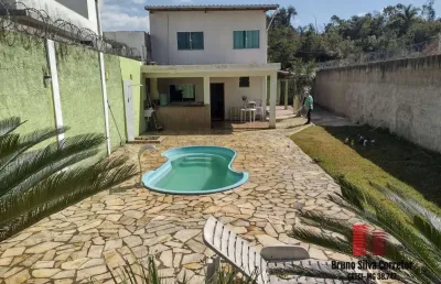 Linda casa com quintal e piscina - residencial são luiz