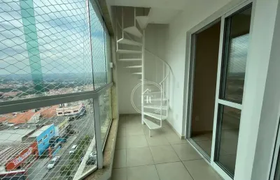 Cobertura com 2 dormitórios para alugar, 127 m² por r$ 3.540,43/mês - jardim rancho grande - itu/sp