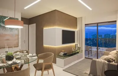Apartamento à venda | 2 quartos, 1 suíte, varanda gourmet | próximo a tudo  da região