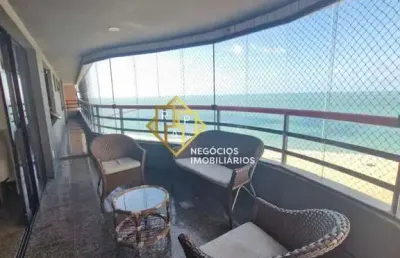 Apartamento com 4 quartos à venda na avenida historiador raimundo girão, 700, meireles, fortaleza por r$ 2.900.000
