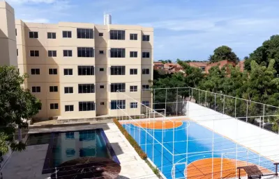 Apartamento novo, pronto para morar na região da grande messejana com 2 quartos, varanda e lazer completo.