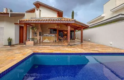 Casa em condomínio fechado com 3 quartos à venda na rua interna, 1551, independência, taubaté por r$ 2.100.000