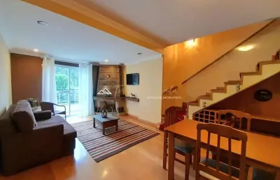 Apartamento com 2 quartos à venda na av. dr januário miraglia, 4100, são francisco, campos do jordão por r$ 900.000