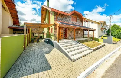 Casa em condomínio fechado com 4 quartos à venda na rua durval jose bunemer, 81, vila inglesa, campos do jordão por r$ 1.350.000
