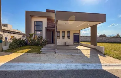 Casa em condomínio fechado com 3 quartos à venda na condominio residencial colinas do sol, 200, loteamento eldorado, tremembé por r$ 1.150.000