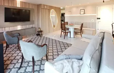 Excelente apartamento/decorado e mobiliado/ pronto para morar/ ilha do retiro