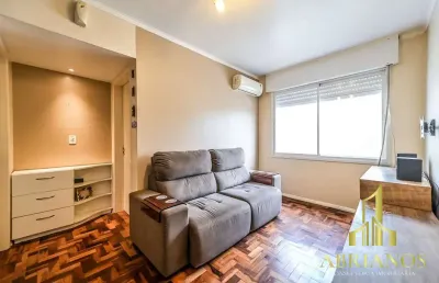 Apartamento com 1 quarto à venda na rua tamandaré, 820, camaquã, porto alegre por r$ 180.000