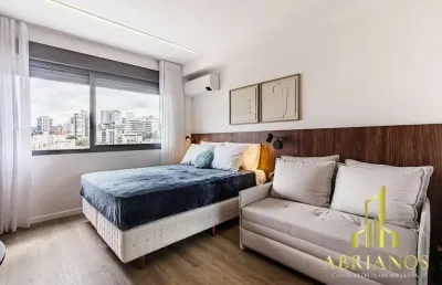 Apartamento com 1 quarto à venda na rua casemiro de abreu, 576, rio branco, porto alegre por r$ 549.001
