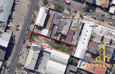 Terreno à venda na avenida são paulo, 528, são geraldo, porto alegre por r$ 1.100.000