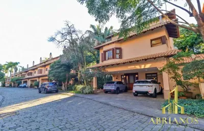 Casa em condomínio fechado com 4 quartos à venda na avenida otto niemeyer, 77, tristeza, porto alegre por r$ 1.990.000