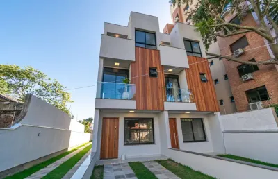 Casa em condomínio fechado com 3 quartos à venda na rua doutor pereira neto, 530, tristeza, porto alegre por r$ 1.099.000