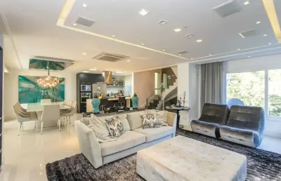 Casa em condomínio fechado com 3 quartos à venda na avenida coronel marcos, 760, pedra redonda, porto alegre por r$ 2.250.000