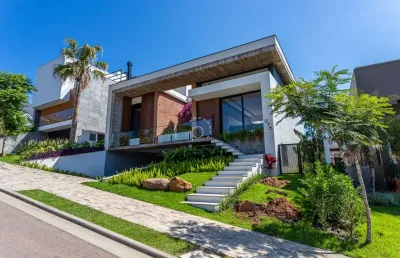 Casa em condomínio fechado com 4 quartos à venda na estrada das três meninas, 2001, vila nova, porto alegre por r$ 2.665.000