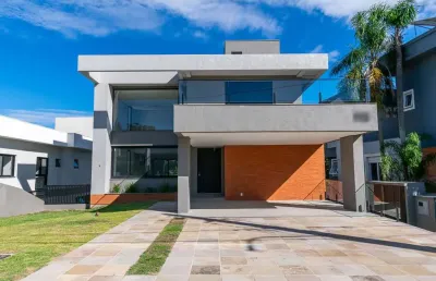 Casa em condomínio fechado com 4 quartos à venda na estrada das três meninas, 1501, vila nova, porto alegre por r$ 2.795.000