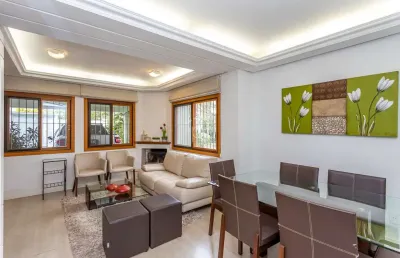 Casa em condomínio fechado com 3 quartos à venda na rua joão mendes ouriques, 218, jardim isabel, porto alegre por r$ 850.000
