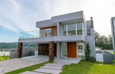 Casa em condomínio fechado com 4 quartos à venda na estrada das três meninas, 1400, vila nova, porto alegre por r$ 2.390.000