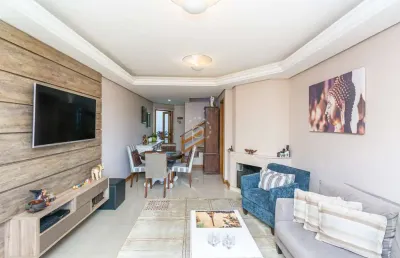 Casa em condomínio fechado com 3 quartos à venda na rua alcebíades antônio dos santos, 635, nonoai, porto alegre por r$ 895.000