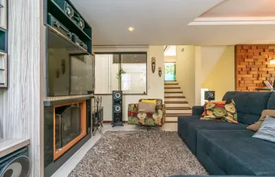 Casa em condomínio fechado com 3 quartos à venda na avenida edgar pires de castro, 540, hípica, porto alegre por r$ 1.150.000