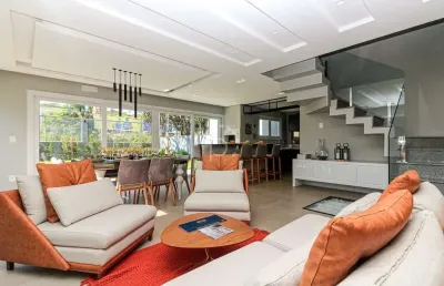 Casa em condomínio fechado com 3 quartos à venda na avenida coronel marcos, 1239, pedra redonda, porto alegre por r$ 2.790.000