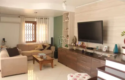 Casa em condomínio fechado com 3 quartos à venda na rua general rondon, 1256, tristeza, porto alegre por r$ 875.000