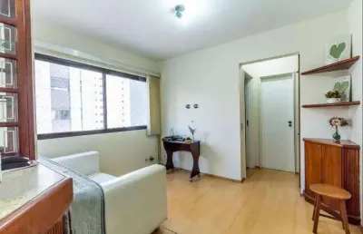 Apartamento com 1 quarto à venda na rua juquis, 31, moema, são paulo, 37 m2 por r$ 525.000