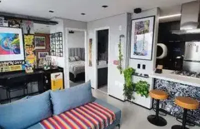 Apartamento com 1 dormitório à venda, 36 m² por r$ 410.000,00 - cambuci - são paulo/sp
