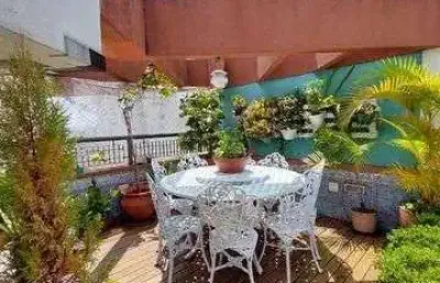 Cobertura com 4 dormitórios à venda, 140 m² por r$ 1.450.000,00 - vila mariana - são paulo/sp