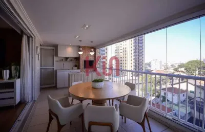 Apartamento com 3 quartos à venda na rua percílio neto, 167, vila gumercindo, são paulo, 144 m2 por r$ 2.050.000