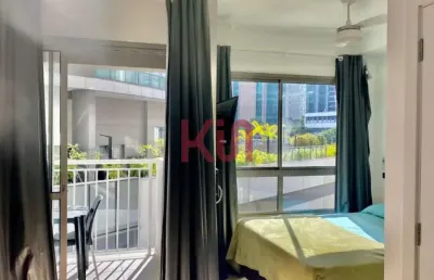 Apartamento com 1 quarto à venda na avenida santo amaro, 1342, vila nova conceição, são paulo, 27 m2 por r$ 480.000