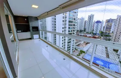 Belíssimo apartamento, com 3 suítes, 3 vagas, ar cond., repleto de armários, localização nobre, gleba palhano, londrina-pr