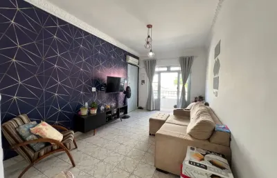 2 dormitórios,80m² aparecida ,pertinho do canal 6,oportunidade