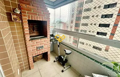 3 quartos,2 wcs,1 vaga,varanda com churrasqueira,aparecida