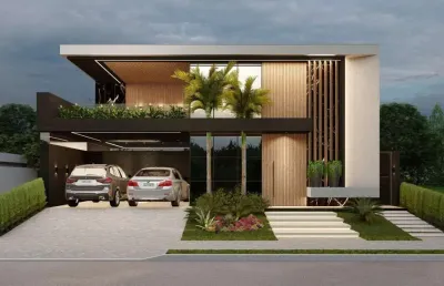 Casa em condomínio para venda em presidente prudente, parque residencial damha iv, 4 dormitórios, 4 suítes, 5 banheiros, 2 vagas