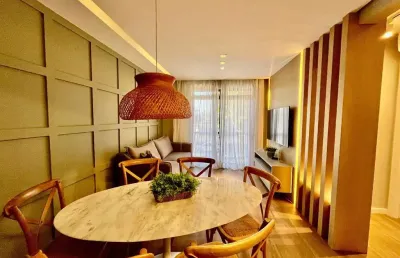 Apartamento impecável mobiliado com charme e sofisticação
