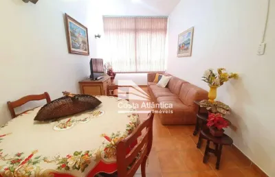Apartamento com 2 dormitórios à venda, 52 m² por r$ 320.000,00 - pitangueiras - guarujá/sp