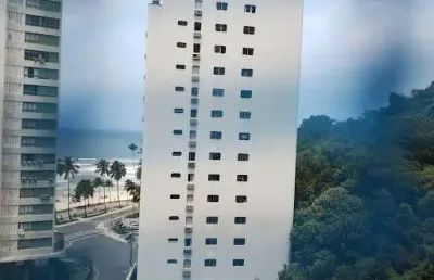Oportunidade! apartamento com vista mar e preço a baixo do valor de mercado- pitangueiras - guarujá/sp