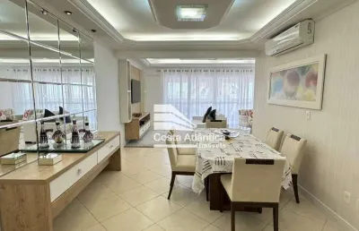 Apartamento com 4 dormitórios sendo 1 dependencia de empregada à venda, 176 m² por r$ 2.000.000 - pitangueiras - guarujá/sp