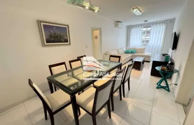 Apartamento com 3 dormitórios sendo 1 dependencia de empregada à venda, 98 m² por r$ 530.000 - pitangueiras - guarujá/sp