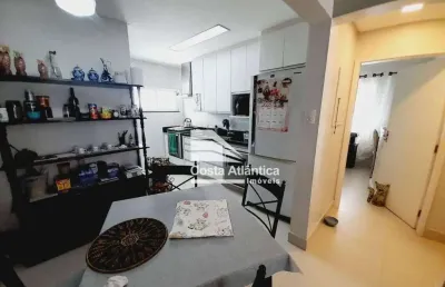 Apartamento com 2 dormitórios à venda, 70 m² por r$ 420.000 - pitangueiras - guarujá/sp