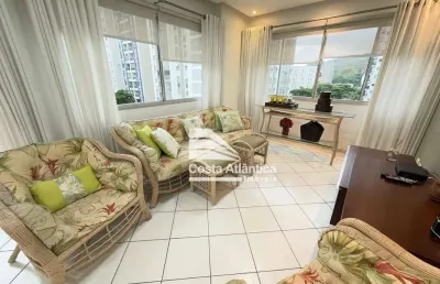 Apartamento com 4 dormitórios à venda, 113 m² por r$ 650.000,00 - praia pitangueiras - guarujá/sp