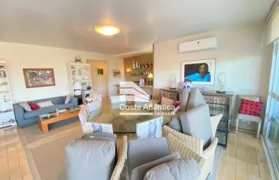 Apartamento com 4 dormitórios à venda, 300 m² por r$ 1.300.000,00 - pitangueiras - guarujá/sp
