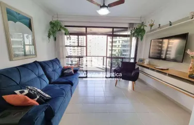 Apartamento com 4 dormitórios sendo 1 dependencia de empregada à venda, 105 m² por r$ 660.000 - pitangueiras - guarujá/sp