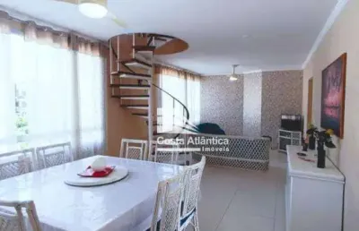 Cobertura com 4 dormitórios à venda, 217 m² por r$ 570.000,00 - enseada - guarujá/sp