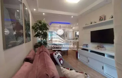 Apartamento com 3 dormitórios à venda, 96 m² por r$ 830.000,00 - jardim las palmas - guarujá/sp
