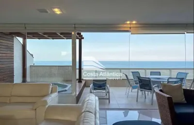 Cobertura com 4 dormitórios à venda, 256 m² por r$ 2.600.000,00 - sorocotuba - guarujá/sp
