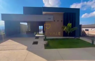 Belíssma casa à venda no condomínio reserva do vale em caçapava-sp