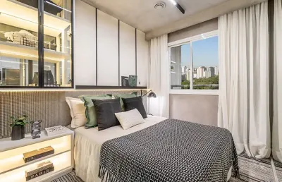 R$ 235 mil - apartamento novo (1q/varanda) ao lado de mansões e 5km ibirapuera!