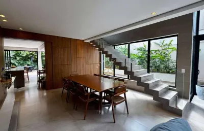 Casa moderna com 3 suítes à venda no swiss park campinas